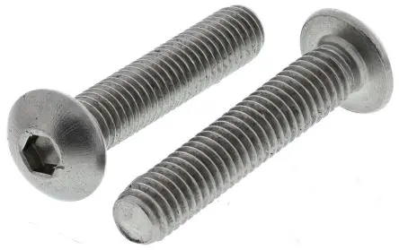 Produktfoto 1 von RS PRO Innensechskant Innensechskantschraube, Edelstahl Glanzzink, M5, M5 25 mm