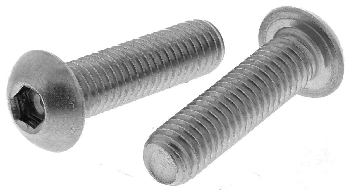 Produktfoto 1 von RS PRO Linsenkopf Innensechskantschraube, Edelstahl A4, M8 x 1.25mm, 30mm