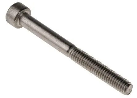 Produktfoto 1 von RS PRO Innensechskant Innensechskantschraube, Edelstahl glatt, M4, M4 40 mm