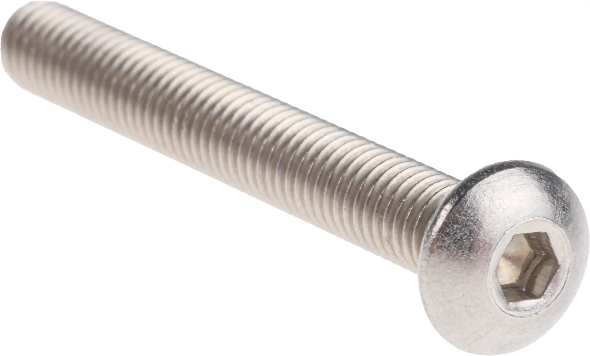 Produktfoto 1 von RS PRO Linsenkopf Innensechskantschraube, Edelstahl A4, M5 x 0.8mm, 40mm