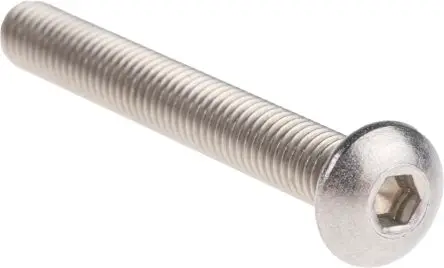 Produktfoto 1 von RS PRO Innensechskant Innensechskantschraube, Edelstahl Glanzzink, M5, M5 40 mm