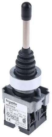 Produktfoto 1 von Schneider Electric Harmony XD2 Joystick, 2-Achsen Schleichkontakt, SPST, 230 V ac / 3A, IP65 Griff Typ Hebel