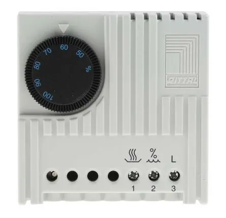 Produktfoto 1 von Rittal 50 %RH Feuchtigkeitsregler-ID-Streifen, 100 %RH max., 250V max., 24 V