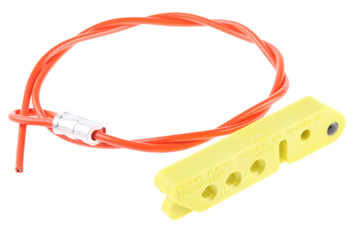 Produktfoto 1 von Brady Nylon Aussperrung Typ Kabelverriegelungsvorrichtung, 3-fach Verriegelung 7 mm, Gelb