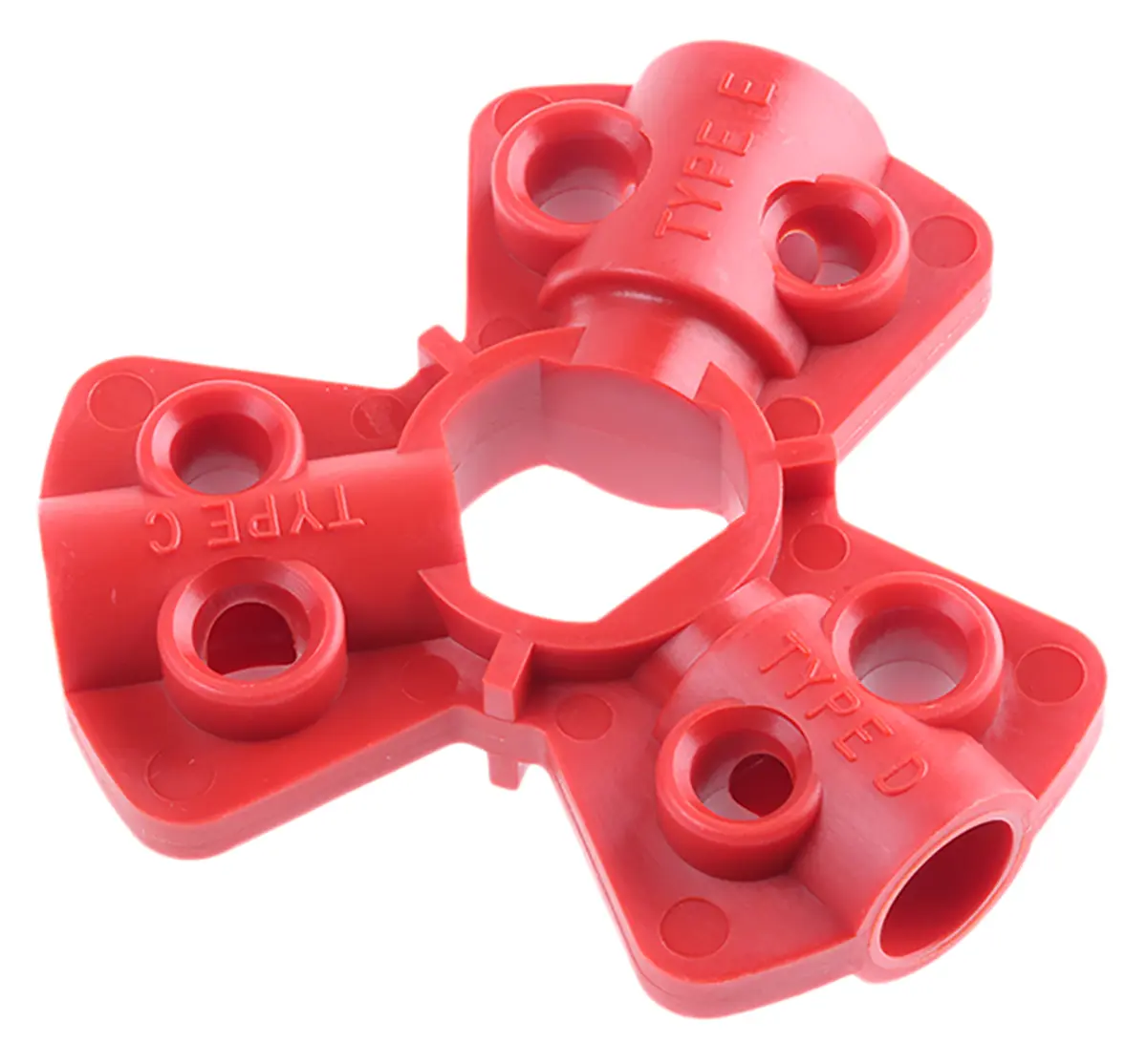 Produktfoto 1 von Brady Glasfaserverstärktes Nylon Aussperrung Typ Pneumatische Absperrungen, 1-fach Verriegelung 7.87 mm, Rot