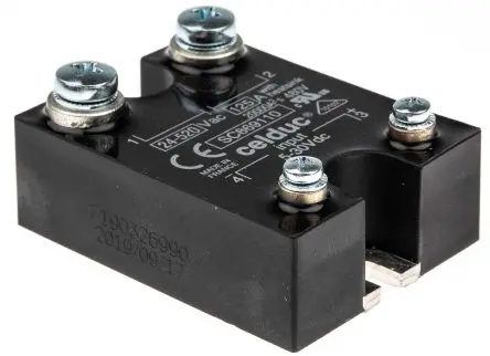 Produktfoto 1 von Celduc DIN-Hutschiene Halbleiterausgang, SPST 400 V eff. 30V / 125 A