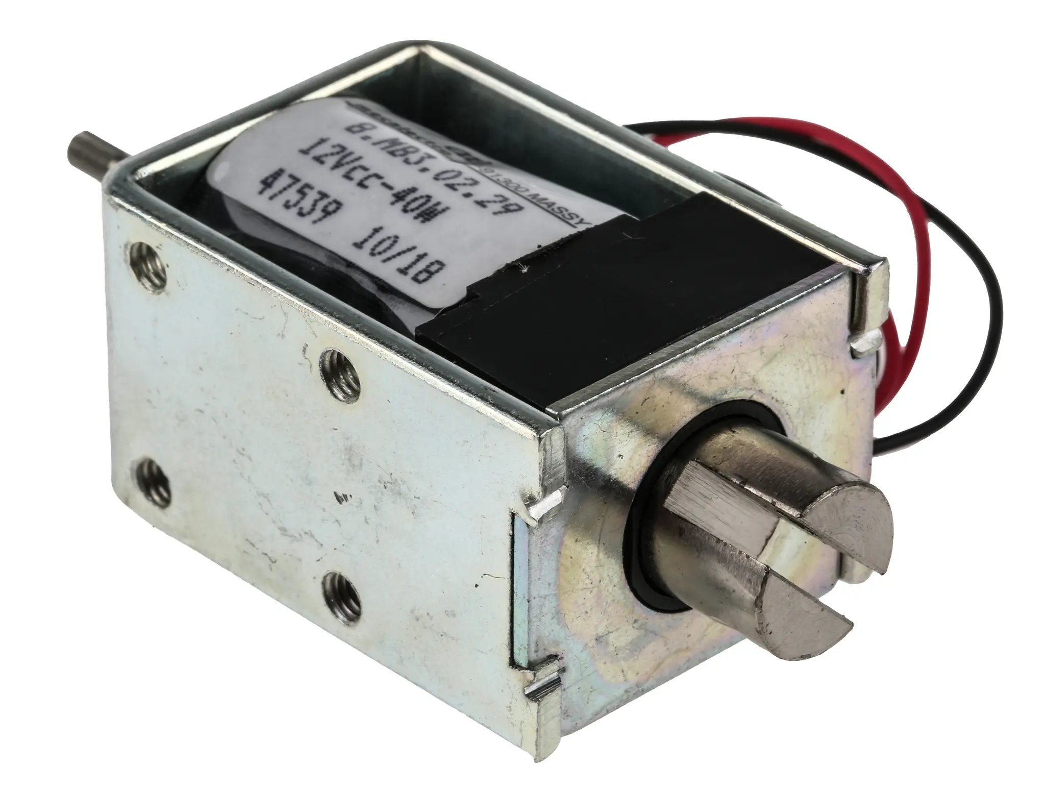 Produktfoto 1 von Mecalectro 8.MB3.02.29 Linearer Magnetschalter Push-Pull 12 V 45 mm 10 mm 31.8 mm 23.4 mm