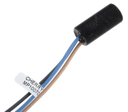 ZF Hall-Effekt-Sensor Gewinderohr, 25mA 24V dc, IP67 Zylinderförmig 24 V dc