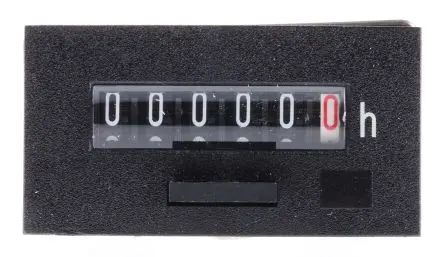 Produktfoto 1 von Kübler HB 26.21 Stundenzähler Zähler Analog Manuell 6-stellig 30V dc