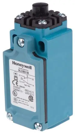Produktfoto 1 von Honeywell GLD Endschalter, Stößel 1-poliger Umschalter, IP66, Glasfaserverstärkter Kunststoff 240V ac 6A