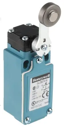 Produktfoto 1 von Honeywell GLC Endschalter, Rollenhebel 1 Öffner/1 Schließer, IP66, Zinkdruckguss 240V ac 6A