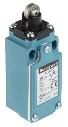 Produktfoto 1 von Honeywell GLC Endschalter, Rollenstößel 1-poliger Umschalter, IP66, Zinkdruckguss mit Epoxidbeschichtung 240V ac 6A