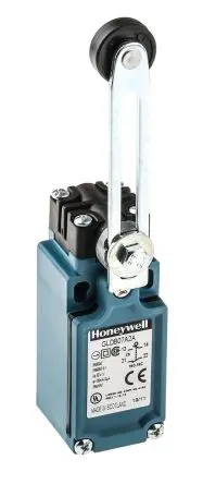 Produktfoto 1 von Honeywell GLD Endschalter, Verstellbarer Rollenhebel 1 Öffner/1 Schließer, IP66, Glasfaserverstärkter Kunststoff 240V ac