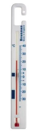 Produktfoto 1 von Brannan Glasthermometer, Spiritus rot, 40 °C, ±1°C