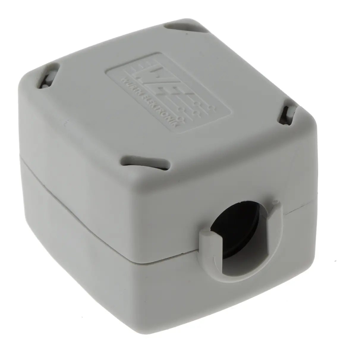 Produktfoto 1 von Würth Elektronik STAR-TEC Ferrithülse, Typ Snap-Ferrit, 4 W 620, 270Ω @ 100MHz, 41.6 x 33.5 x 28.4mm, für Kabel-Ø 8.5