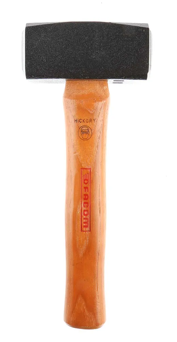 Produktfoto 1 von Facom Hammer, Fäustel aus Edelstahl 1.25 kg Eschenholz-Stiel 248mm