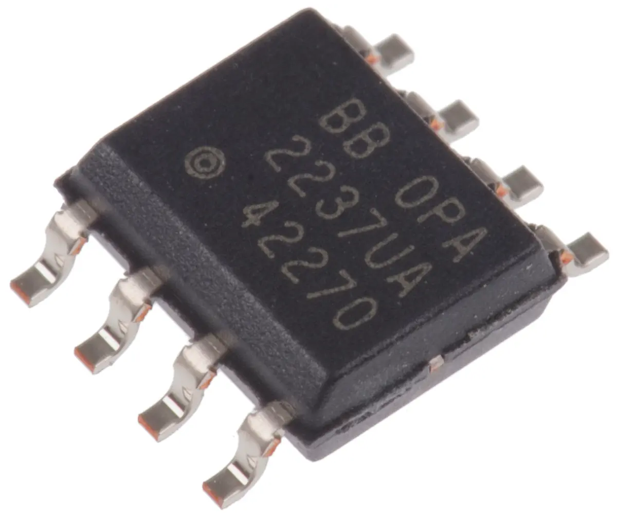 Produktfoto 1 von Texas Instruments Operationsverstärker Oberfläche 1.4 MHz SOIC, biplor typ. 18 V, biplor typ. 5 V, 8-Pin