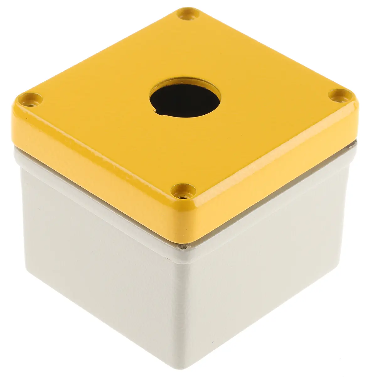 Produktfoto 1 von Eaton RMQ Titan M22 Gehäuse, 1 x Ø 22 mm, Kieselgrau, Aluminium, IP69K