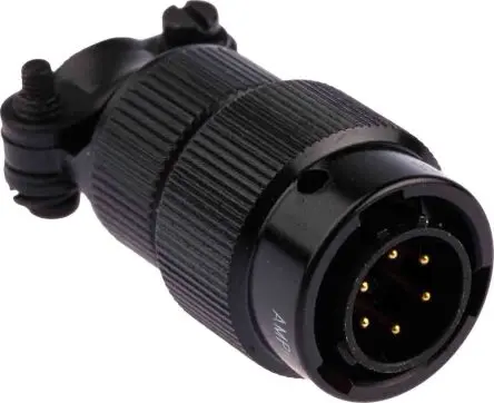 Amphenol Limited, 62LC Kupfer MIL-Spec Rundsteckverbinder Gerade, 6-polig, 700.0V, Kabel, Gehäuse 10 Stecker Stecker