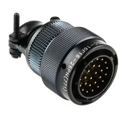 Produktfoto 1 von Amphenol Limited, 62LC Kupfer MIL-Spec Rundsteckverbinder Gerade, 26-polig, 700.0V, Kabel, Gehäuse 16 Stecker Stecker