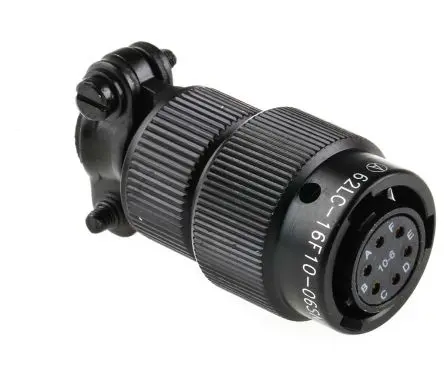 Produktfoto 1 von Amphenol Limited, 62LC Kupfer MIL-Spec Rundsteckverbinder Gerade, 6-polig, 700.0V, Kabel, Gehäuse 10 Stecker Buchse