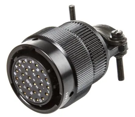 Produktfoto 1 von Amphenol Limited, 62LC Kupfer MIL-Spec Rundsteckverbinder Gerade, 26-polig, 700.0V, Kabel, Gehäuse 16 Stecker Buchse