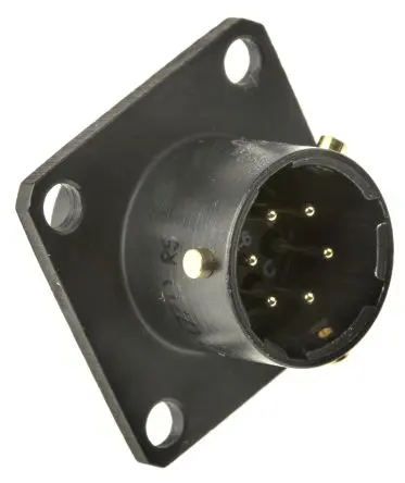 Amphenol Limited, 62 GB MIL-Spec Rundsteckverbinder Gerade, 6-polig, 700V dc, Gerätemontage, Gehäuse 10 Buchse,