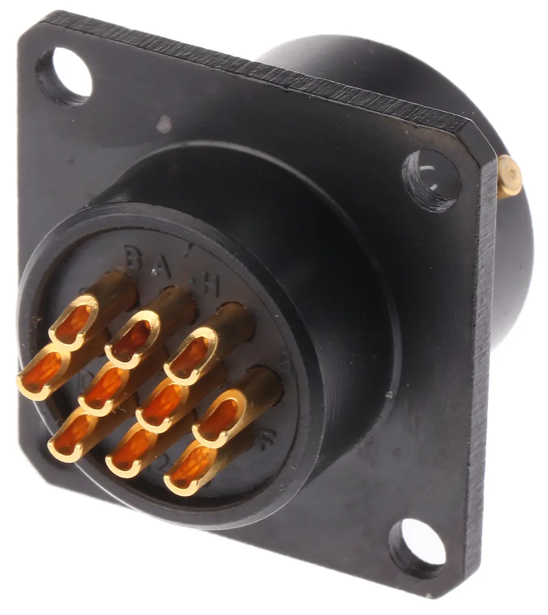 Amphenol Limited, 62LC Kupfer MIL-Spec Rundsteckverbinder Gerade, 10-polig, 700.0 V, Frontplattenmontage, Gehäuse 12