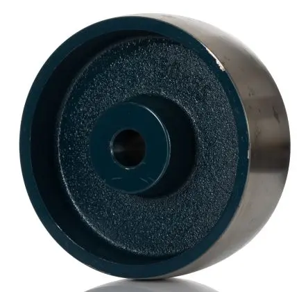 Produktfoto 1 von LAG Rollwagenrolle Blau, Mat. Gusseisen, 1200 kg Ø 150 mm, B. 55 mm