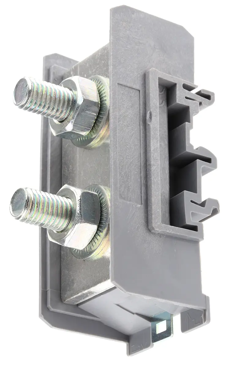 Produktfoto 1 von Entrelec SNA Bolzenklemme 1 Grau, 120 mm², 1 kV ac Bolzen