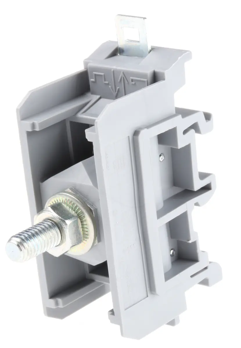 Produktfoto 1 von Entrelec SNA Bolzenklemme 1 Grau, 35 mm², 1 kV ac Bolzen