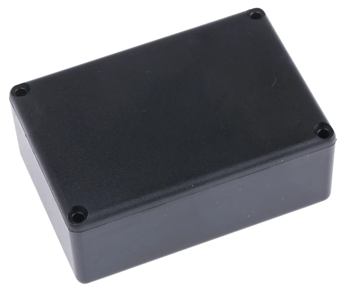 Produktfoto 1 von CAMDENBOSS ABS Vergussmassenbox Deckel, Schwarz, 64 mm 25 mm, 44 mm, Wandstärke 1.8 mm, IP30, IP40, -10 °C min., 60 °C