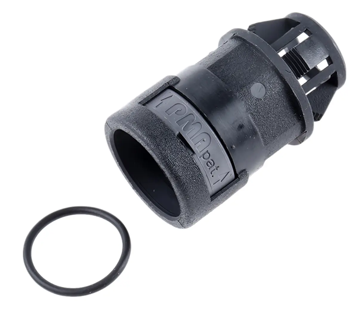 Produktfoto 1 von PMA BVND Polyamid 6 Kabelrohr Befestigung Kabelrohr 20 mm Schwarz Schwarz-Finish IP66
