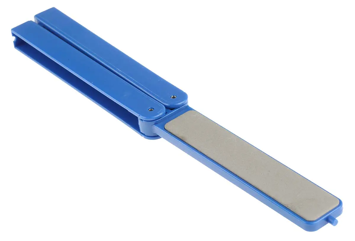 Produktfoto 1 von RS PRO Schleifstein Rechteckig, Super Fein 19 mm x 102 mm, Klappbar