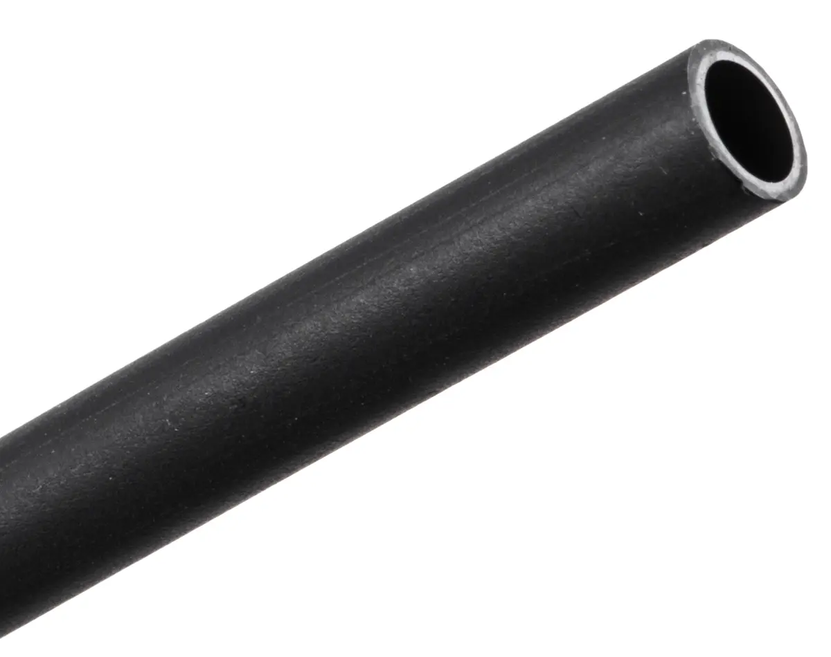 TE Connectivity ATUM Wärmeschrumpfschlauch, Polyolefin Schwarz, Ø 3 mm Schrumpfrate 3:1, Länge 1.2m