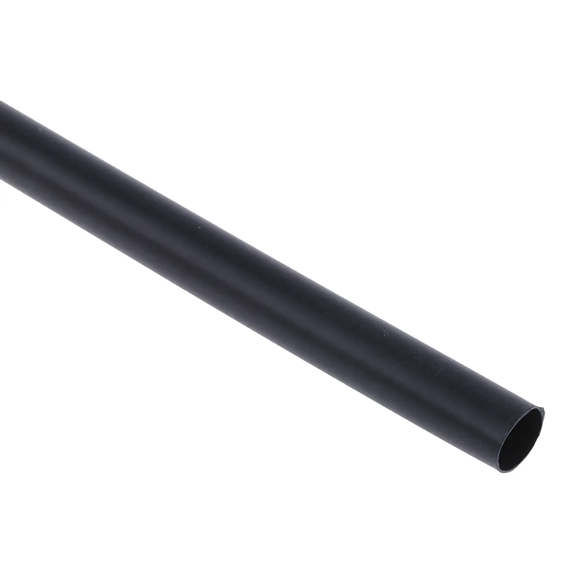 Produktfoto 1 von TE Connectivity ATUM Wärmeschrumpfschlauch, Polyolefin Schwarz, Ø 8 mm Schrumpfrate 4:1, Länge 1.2m