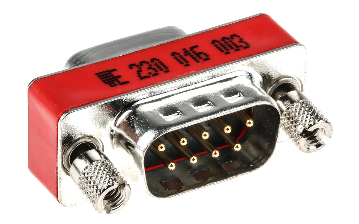Produktfoto 1 von Wurth Elektronik Sub-D Adapter 9-Wege D-Sub Stecker Stecker D-Sub 9-polig Buchse Buchse