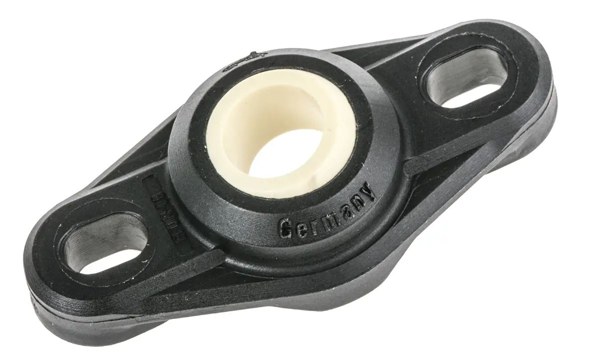 Produktfoto 1 von Igus 2-Loch Lagereinheit aus Igumid G, Innen-Ø 8 mm, 22 mm x 44.2 mm