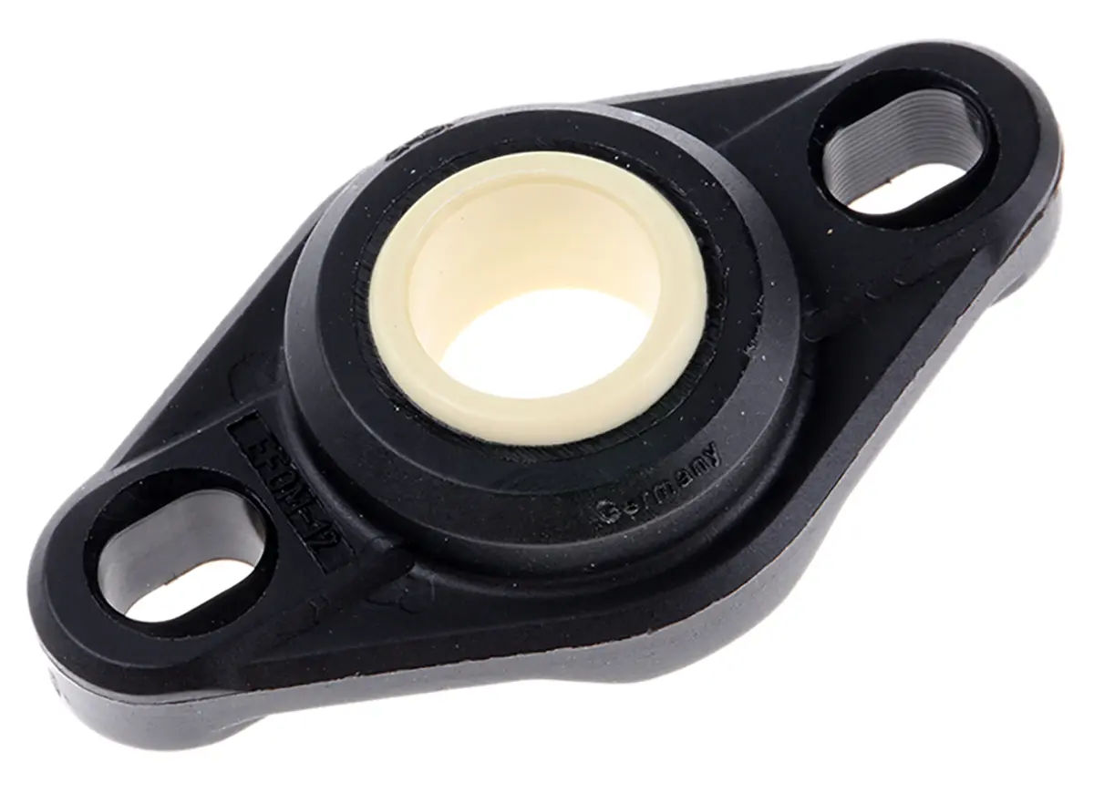 Produktfoto 1 von Igus 2-Loch Lagereinheit aus Igumid G, Innen-Ø 12 mm, 31 mm x 56.7 mm