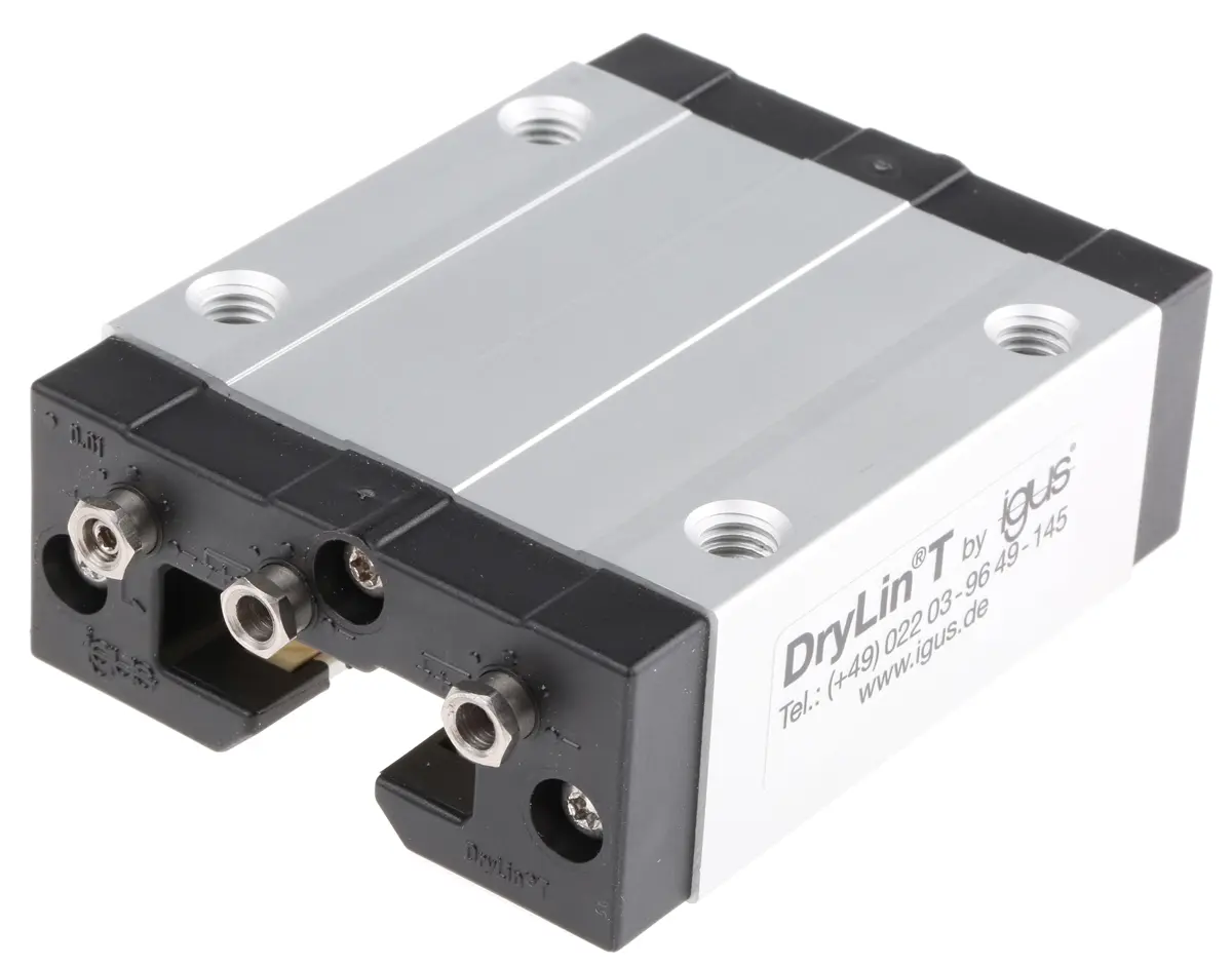 Igus drylin T Linearführung Schlitten, 90 mm x 70 mm, 10 kN