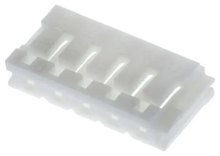 Produktfoto 1 von JST EH Buchse Steckverbindergehäuse 2.5 mm, 5-polig / 1-reihig Gerade, Kabel für Trennbarer Crimpsteckverbinder