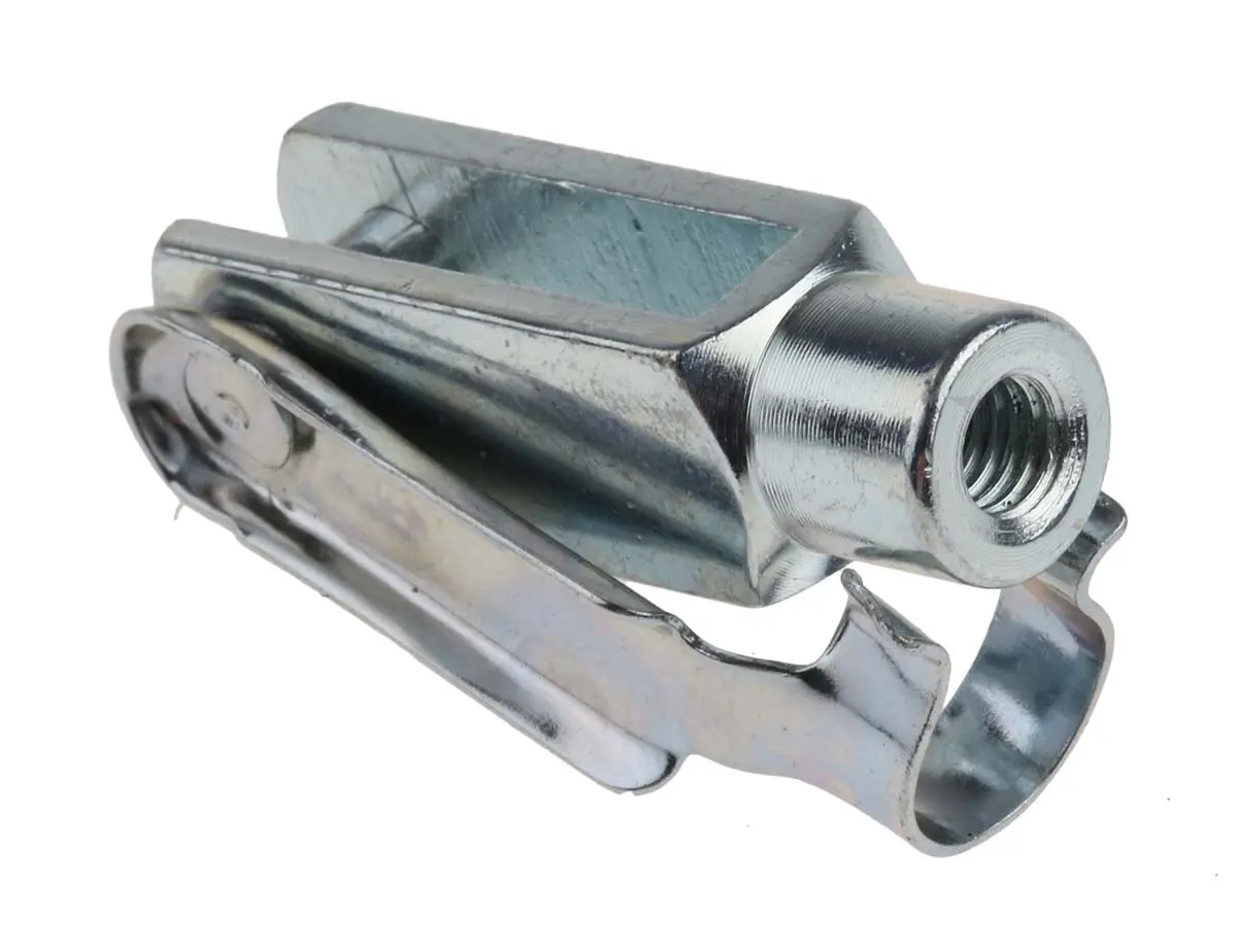 Produktfoto 1 von RS PRO Gabelkopf Stahl M5 x 0,8 Typ Gabelkopf, 36 mm x 10 mm