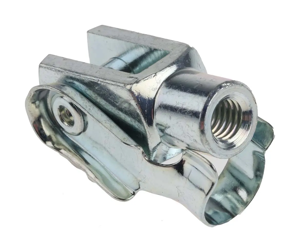Produktfoto 1 von RS PRO Gabelkopf Stahl M6 x 1 Typ Gabelkopf, 31 mm x 12 mm