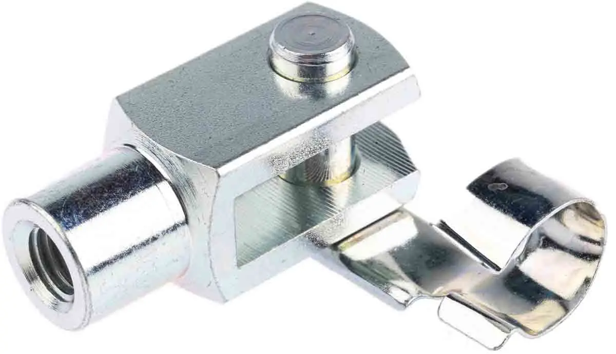 Produktfoto 1 von RS PRO Gabelkopf Stahl M12 x 1,75 Typ Gabelkopf, 62 mm x 24 mm