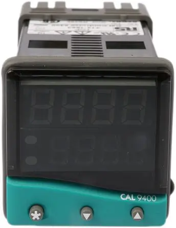 Produktfoto 1 von CAL 9400 PID Temperaturregler Panel, 2 x SSD, Relais Ausgang/ Thermoelement, Pt100 Eingang 240V ac Temperatursteuerung
