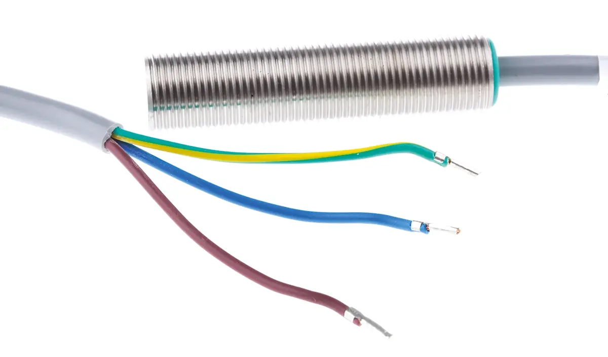 Produktfoto 1 von Pepperl + Fuchs M12 Näherungssensor Induktiv, Gewinderohr 2 mm 2-Draht 20 → 253 V ac / 100 mA NO, IP67