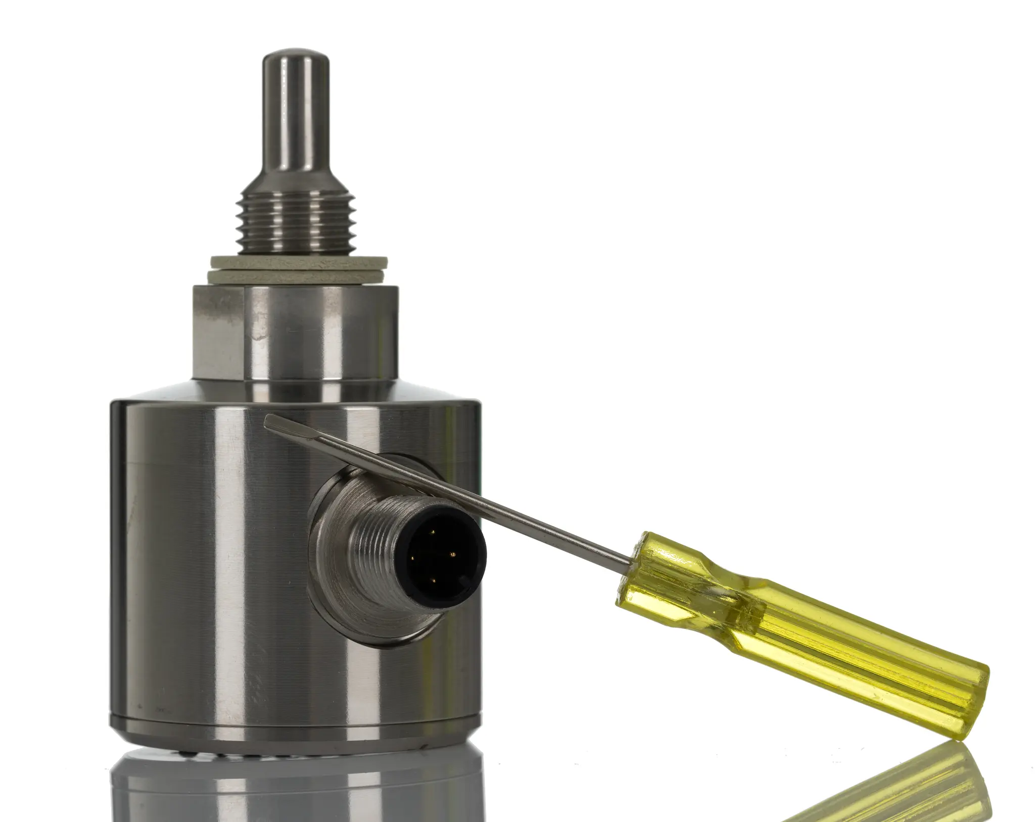 Produktfoto 1 von Turck Kompakt Durchflussregler 300 cm³/s, PnP Ausgang, M12-Stecker 26 V dc 0.25 in