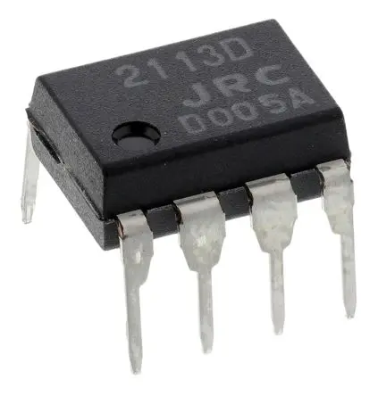 Produktfoto 1 von Nisshinbo Micro Devices 1 Klasse A-B Audioverstärker 0.25W Operationsverstärker PDIP 8-Pin 75 °C