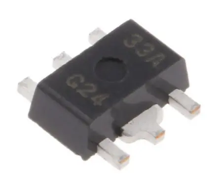 Produktfoto 1 von Nisshinbo Micro Devices Spannungsregler, Niedrige Abfallspannung 5 180 mA SOT-89 3.3V, 6-Pin, Festwert