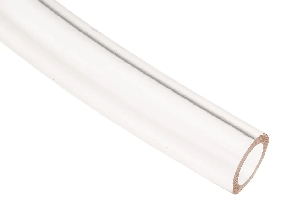 Produktfoto 1 von Saint-Gobain Tygon® E-3603 Schlauch, Ø 6.4mm 9.6mm Klar Spezielles PVC Peristaltische Pumpe, Übertragung, Vakuum
